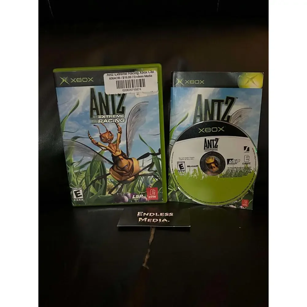 Antz Extreme Racing Microsoft Xbox CIB Video Game